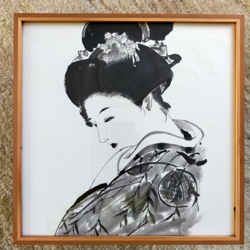 水墨原画 二〇二五の舞い 墨絵師 御歌頭【Sumi-E OKAZU】 on X: 