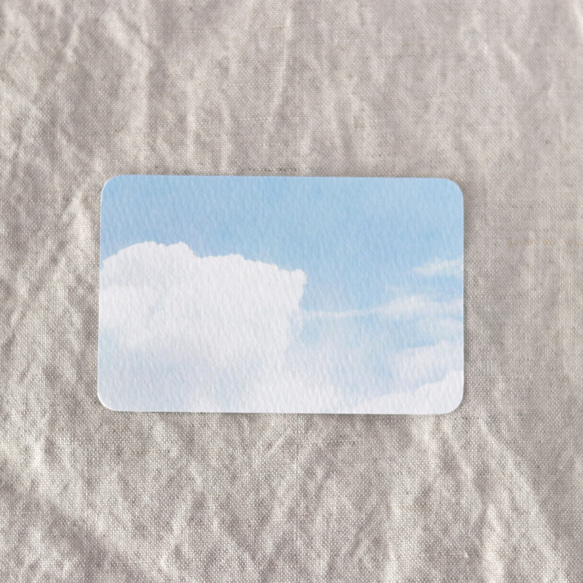 57:空のメッセージカード＋封筒セット２ 3枚目の画像