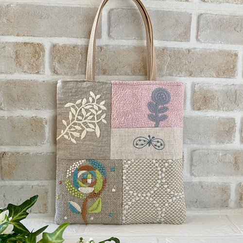 ミナペルホネン パッチワーク ミニバッグ ハンドメイド その他バッグ 