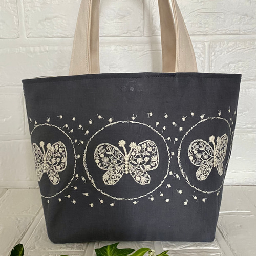 ミナペルホネン パッチワーク トートバッグ トートバッグ ユーカリ