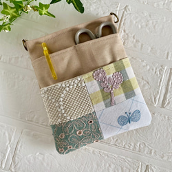 ミナペルホネン スマホポーチ ハンドメイド その他ケース ユーカリ