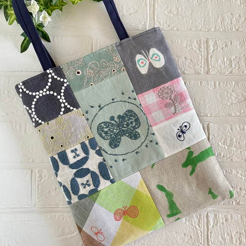 ミナペルホネン A4肩がけバッグ エコバッグ・サブバッグ ユーカリ 通販