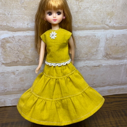 送料無料‼︎】リカちゃん 服 ワンピース ハンドメイド おもちゃ・人形