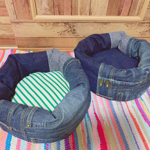 ハンドメイドペットベッド→ペットクッション48×88ドッグベッド 楽天