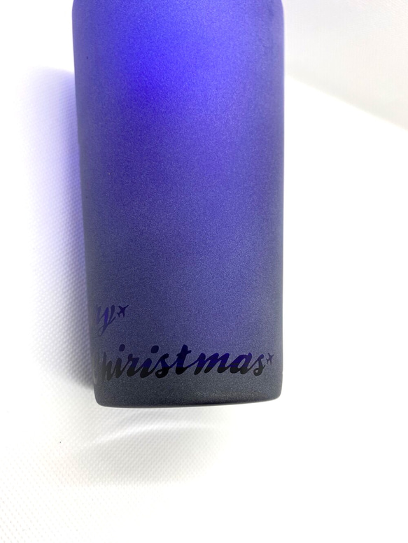 予約販売〈クリスマス限定商品〉ブルーインパルス　青グラス 6枚目の画像