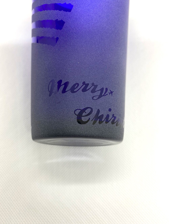 予約販売〈クリスマス限定商品〉ブルーインパルス　青グラス 7枚目の画像