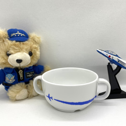 【1周年SALE】C-37 ブルーインパルス　スープカップ 2000円→1500円 3枚目の画像