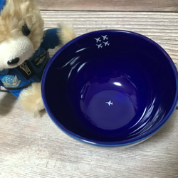 【予約受付】ブルーインパルス　瑠璃色お茶碗　受注製作 5枚目の画像