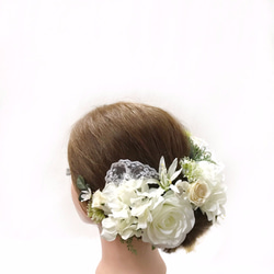 花嫁の髪飾り.。o○✿ 2枚目の画像