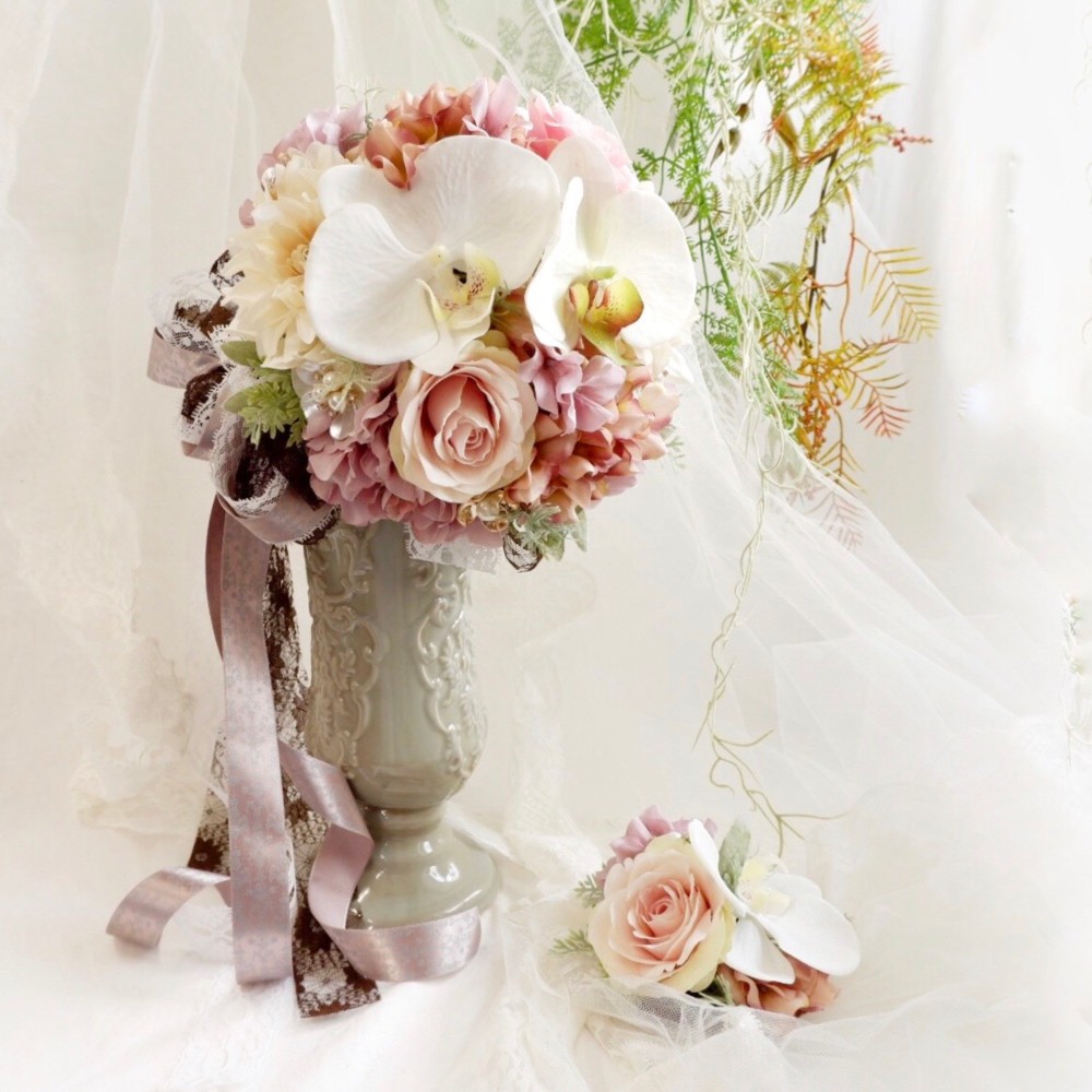 フラワーデザイナーが作る✿ラウンドブーケ