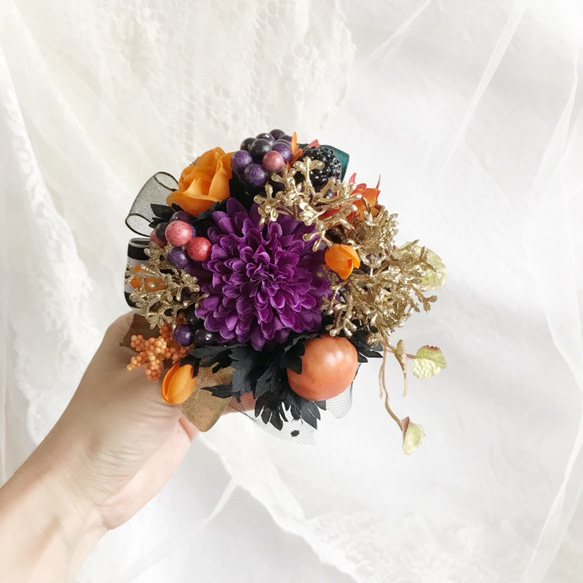 Halloween　headcorsage✿ 2枚目の画像