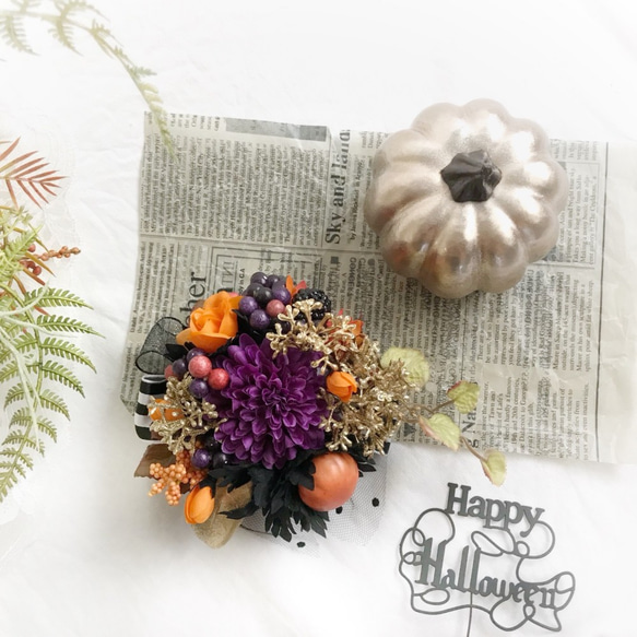 Halloween　headcorsage✿ 4枚目の画像