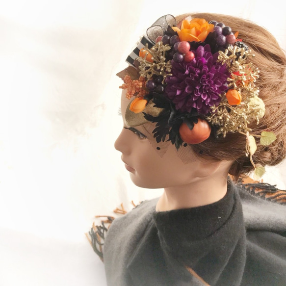 Halloween　headcorsage✿ 5枚目の画像