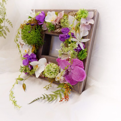 送料無料✿木枠に入った植物たち～flower～ 4枚目の画像