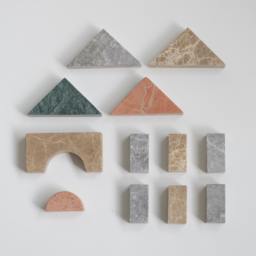 大理石の積み石（つみいし）カラー その他インテリア雑貨 ISHIZO 通販