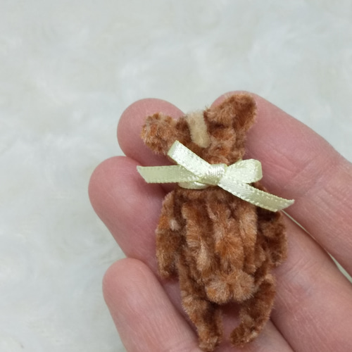 モールアート くま 薄茶色 モールベア その他人形 aoihachi 通販