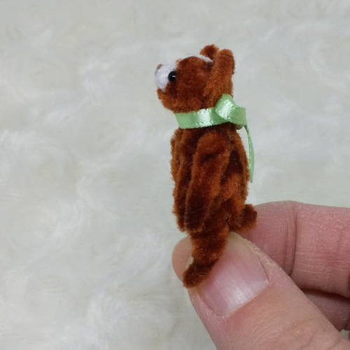 モールアート くま 茶色 モールベア その他人形 aoihachi 通販