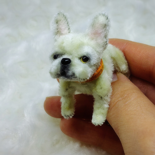 作家様 アートドール フレンチブルドッグ 海外作家様作ブルドッグの