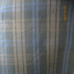 ハンドメイド　ダークカラー　播州織　タータン　チェック　シャツ　スカート　パンツ　秋冬　コットン　アウター　 1枚目の画像