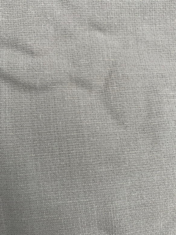 播州織　和紙　コットン　サンドベージュ夏マスクに最適　軽い　ハンドメイド　パンツ　スカート　軽い生地　吸水速乾 3枚目の画像