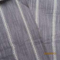 播州織り　かすり　しじら織り　変わり織り　ハンドメイド　手作り　パンツ　スカート　シャツ　おしゃれ　 4枚目の画像