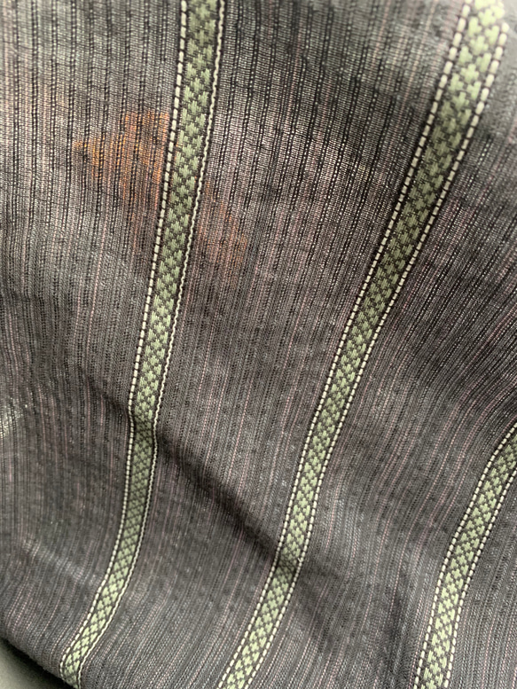 播州織り　かすり　しじら織り　変わり織り　ハンドメイド　手作り　パンツ　スカート　シャツ　おしゃれ　 7枚目の画像