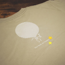 刺繍アレンジ★T-shirt／アフロだった人（レギュラーフィット）4色展開 5枚目の画像