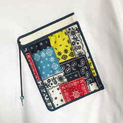 刺繍☆ロンT／BookのCover（5.6oz ビッグシルエット） 6枚目の画像