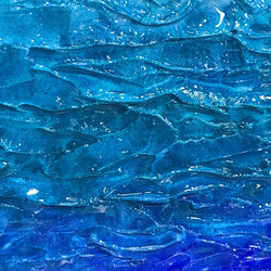 原画　「Under water F0-0731」F0サイズ　海の中の絵、一点物です。 2枚目の画像