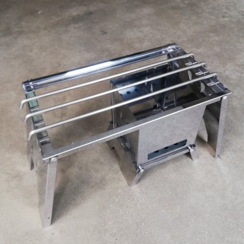 クッカースタンド ソロキャンプ ソロ 山登り BBQ バーベキュー コンロ