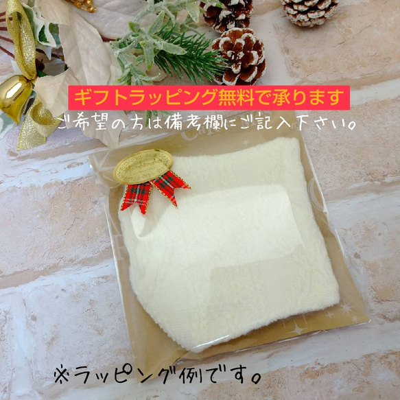 クリスマス・雪あそび(大人ﾌﾘｰｻｲｽﾞ/キッズ)おしゃれマスク  プレゼント 10枚目の画像