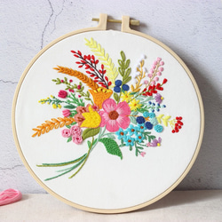 極美品】プティマイン花刺繍アンサンブル120