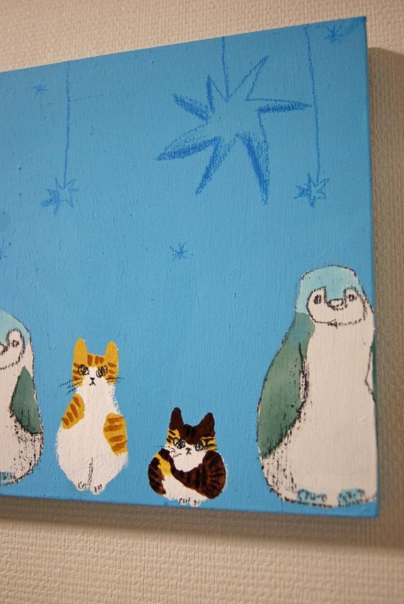 【M様オーダー品】ペンギン【スーとエル、動物園へ行く】 4枚目の画像