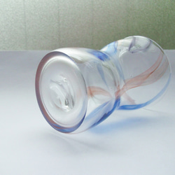 吹きガラス　ビアグラス 4枚目の画像