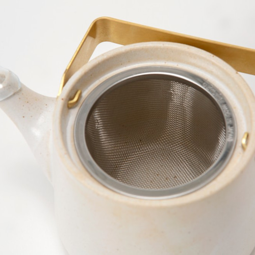 KYUSU (shiro / shinchu) / 急須 (白 / 真鍮) ポット・急須 HAPPA