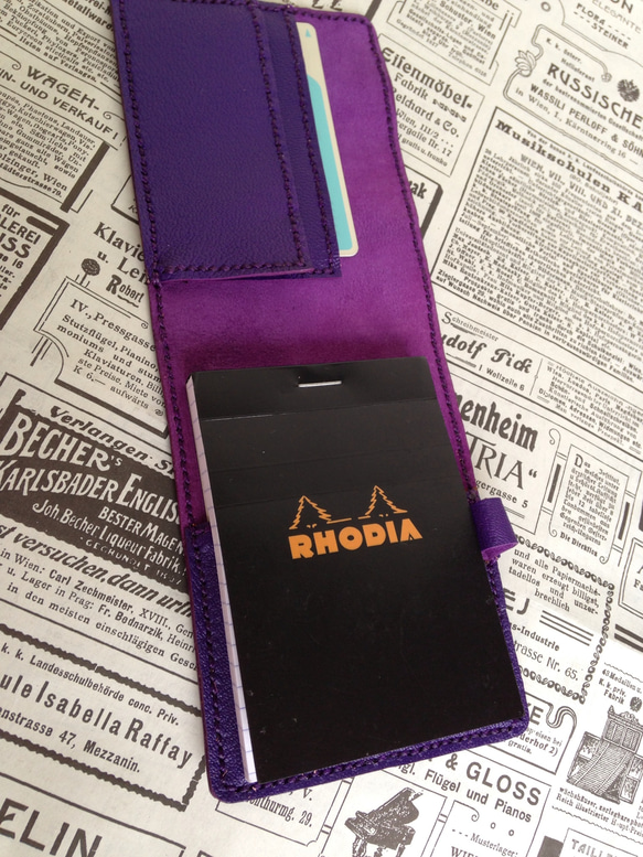 RHODIA  couverture  パープル 4枚目の画像