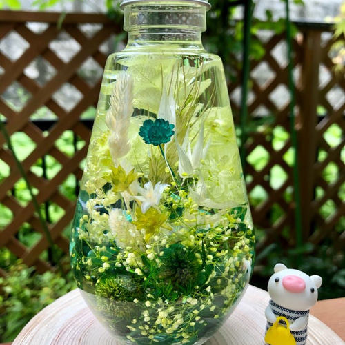 No.156 ハーバリウムグリーン