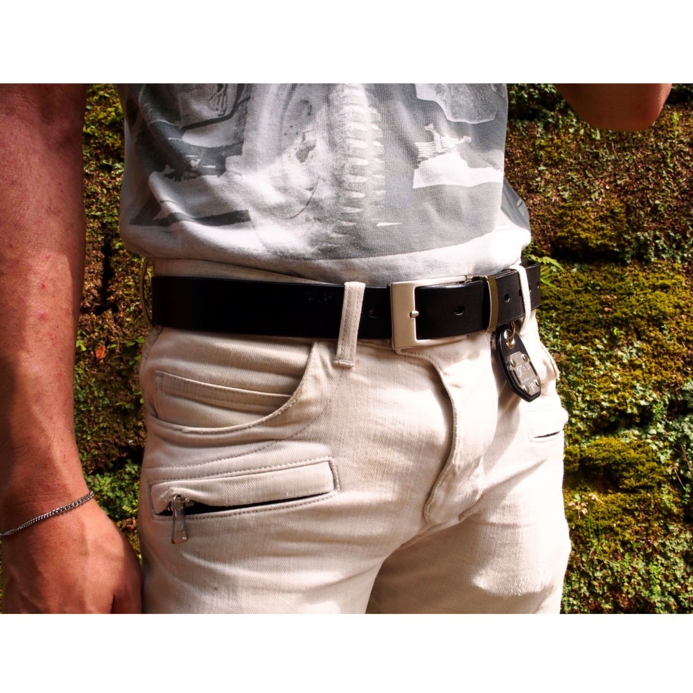 ベルト　タイプA（アザラシ×栃木レザー）