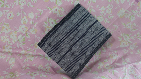 久留米織り二つ折りカード入れ13 2枚目の画像