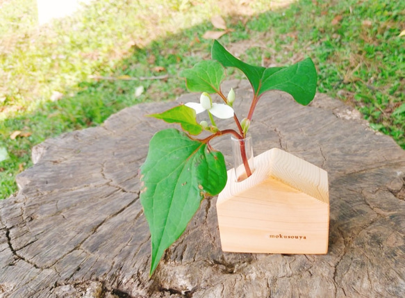 野の花挿し(おうち型) 3枚目の画像