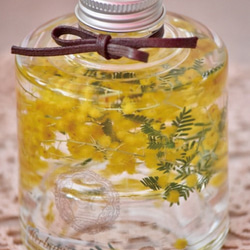 mimosaハーバリウムボトル01 2枚目の画像