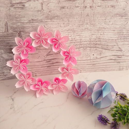 No131  ちょっぴりお姉さんの大人可愛いフラワーリース✲*゜ ちょっぴりお姉さんの大人可愛いフラワーリース✲*゜  No131