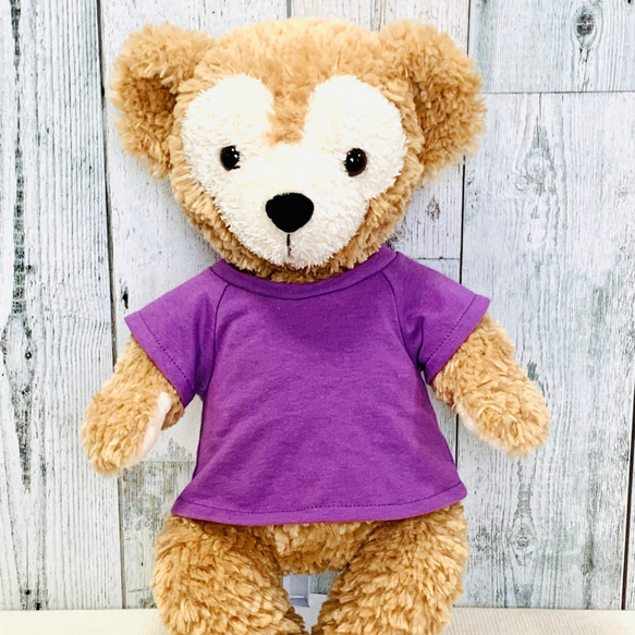 ダッフィー パープル ぬいぐるみS ディズニー ダッフィーぬいぐるみ S