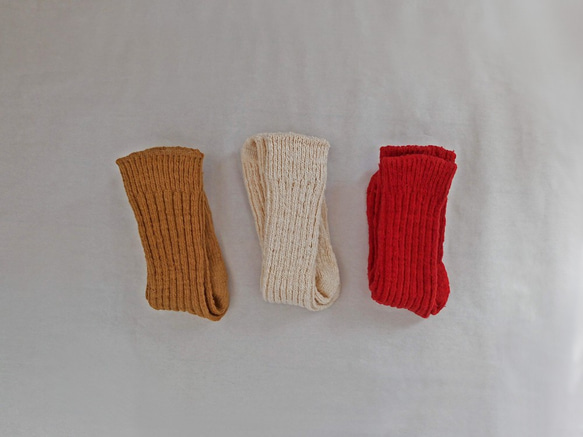 Garabou socks #kuri〈M〉 6枚目の画像