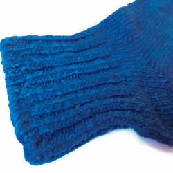 Garabou socks 〈短〉#藍 5枚目の画像