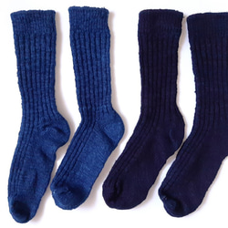 Garabou socks #濃紺 sizeM 2枚目の画像