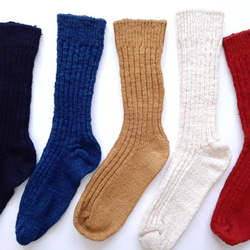 Garabou socks #濃紺 sizeM 3枚目の画像