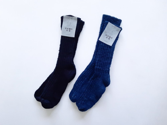 Garabou socks #濃紺 sizeM 4枚目の画像