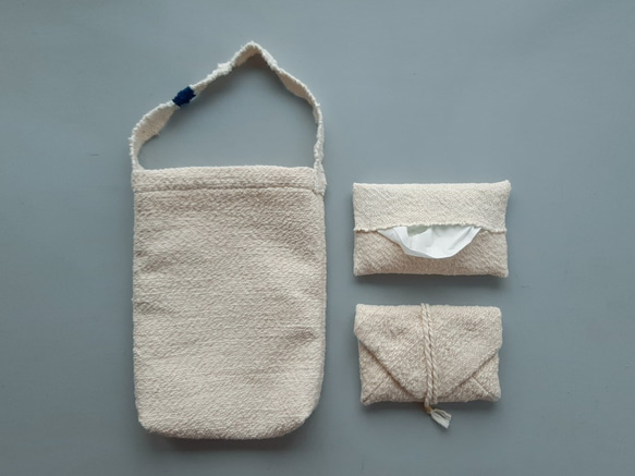 One Handle Bag〈手織りのミニバッグ〉 6枚目の画像