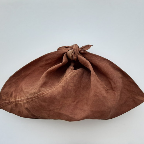 あづま袋 M ＃柿渋染め エコバッグ・サブバッグ madokayuki 通販